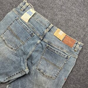 Prana Mens Straight Leg Jeans 36x30 Blue Denim Standard Fit NWT Outdoor Y2K